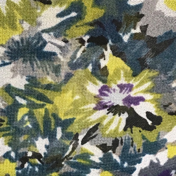 LANE BRYANT Floral Tunic Chiffon Popover Blouse Women’s Plus Size 18/20 2X - Picture 7 of 16